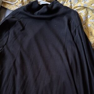 NWT Classic Black Turtleneck Top